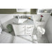 Legion Furniture 36" White Finish Sink Vanity Cabinet With Carrara White Top WLF2136-W