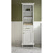 Legion Furniture 21" White Linen Cabinet WLF2221-W-LC
