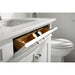 Legion Furniture 80" White Double Single Sink Vanity Cabinet With Carrara White Quartz Top Wlf2280-Cw-Qz WLF2280-W