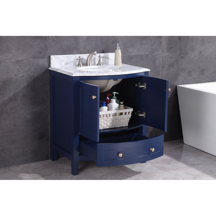 Legion Furniture 36" Blue Bathroom Vanity-Pvc WT9309-36-B-PVC