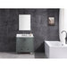 Legion Furniture 36" Pewter Green Bathroom Vanity - Pvc WT9309-36-PG-PVC