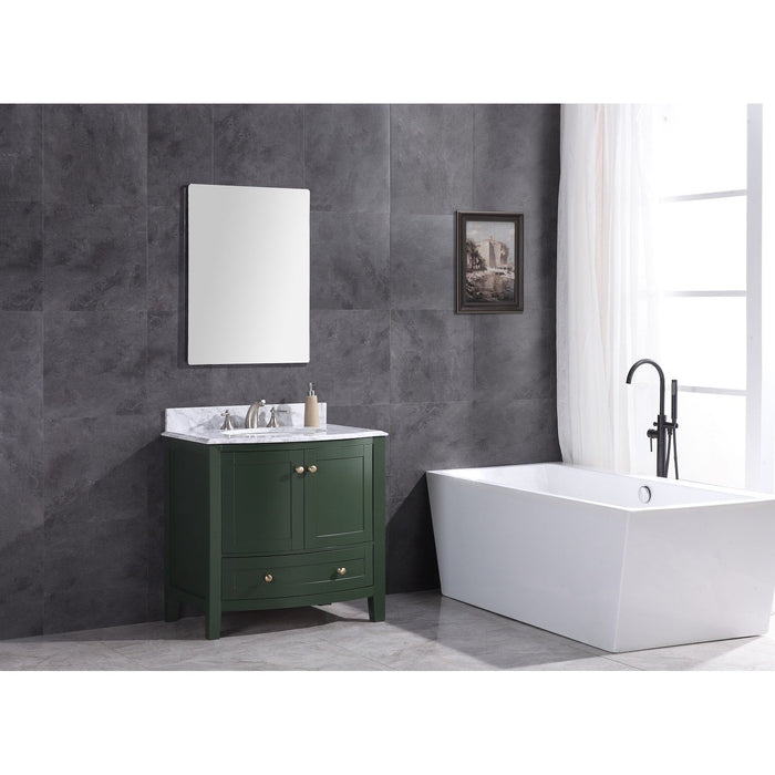 Legion Furniture 36" Vogue Green Bathroom Vanity - Pvc WT9309-36-VG-PVC