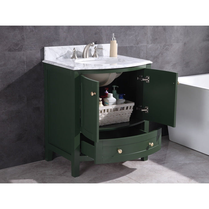 Legion Furniture 36" Vogue Green Bathroom Vanity - Pvc WT9309-36-VG-PVC