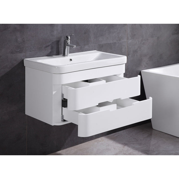 Legion Furniture 32" Bathroom Vanity With Led Mirror- Pvc WT9328-32-PVC
