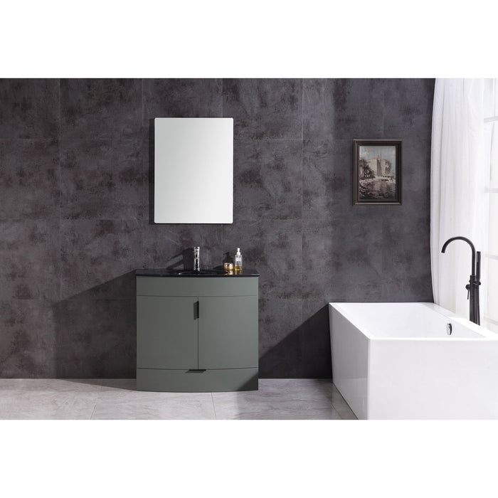 Legion Furniture 36" Pewter Green Bathroom Vanity - Pvc WTM8130-36-PG-PVC