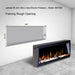 Latitude 65" Smart Electric Fireplace with App Driftwood Log & River Rock - ZEF65X