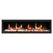Latitude 65" Smart Electric Fireplace with App Driftwood Log & River Rock - ZEF65X