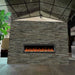 Latitude II 68" Smart Wall Mount Electric Fireplace with App Diamond-like Crystal - ZEF68XC