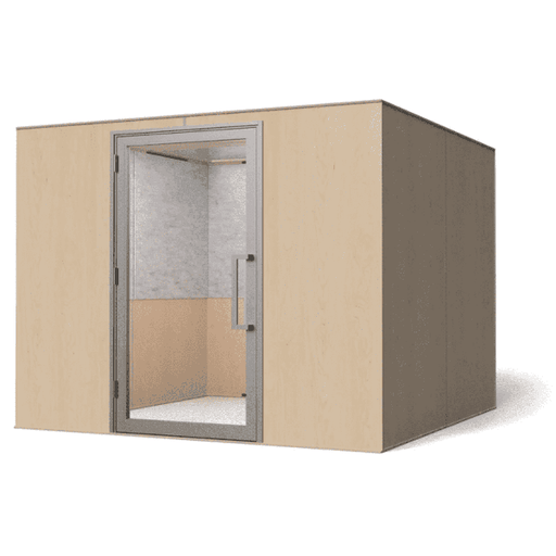 Zenbooth Quad Privacy Booth in Maple