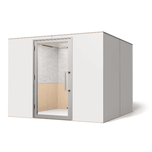 Zenbooth Quad Privacy Booth in White
