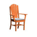 A & L Furniture Adirondack Dining Chair w/ Arms