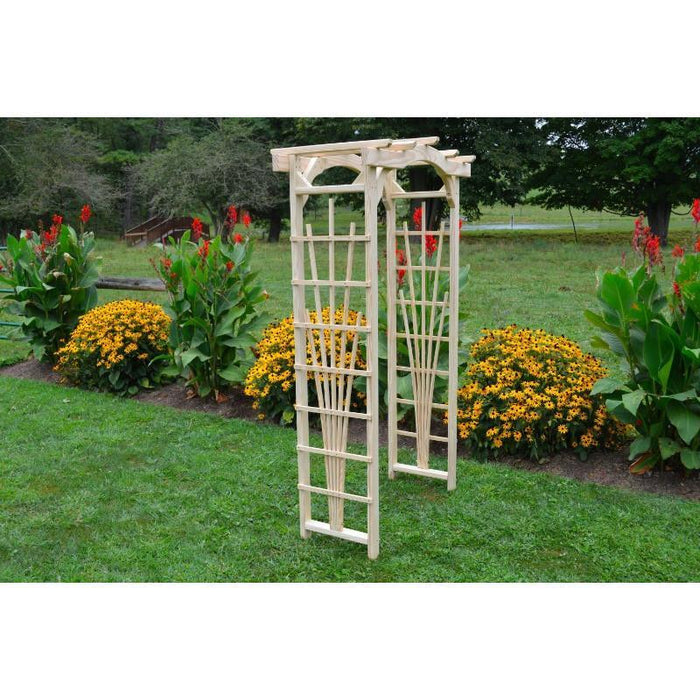 A & L Furniture Amish Handcrafted Pine Cranbrook Arbor