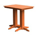 A & L Furniture Bar Table- Specify for FREE 2" Umbrella Hole