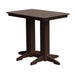 A & L Furniture Bar Table- Specify for FREE 2" Umbrella Hole