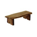 A & L Furniture Blue Mountain Briar Patch Flower Pot Bench