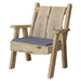 A & L Furniture Blue Mountain Timberland Chair