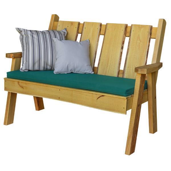 A & L Furniture Blue Mountain Timberland Garden Bench