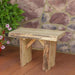 A & L Furniture Blue Mountain Wildwood Bench