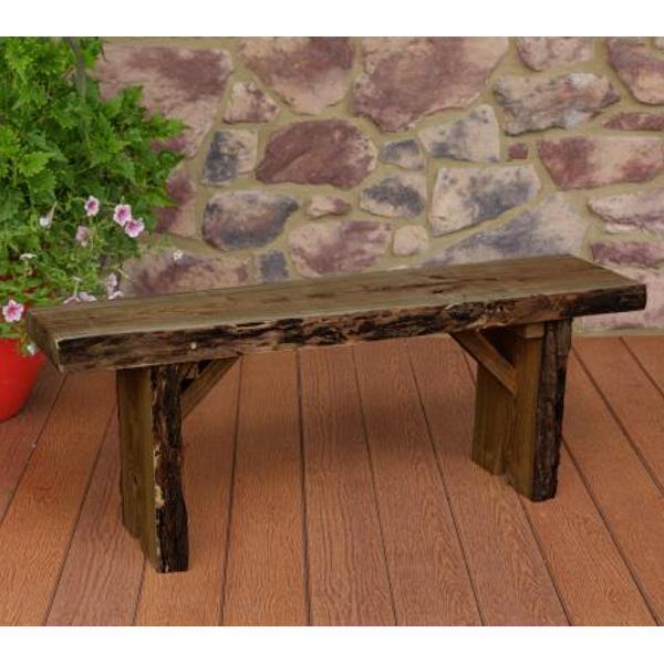 A & L Furniture Blue Mountain Wildwood Bench