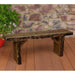 A & L Furniture Blue Mountain Wildwood Bench