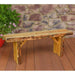 A & L Furniture Blue Mountain Wildwood Bench