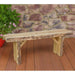 A & L Furniture Blue Mountain Wildwood Bench