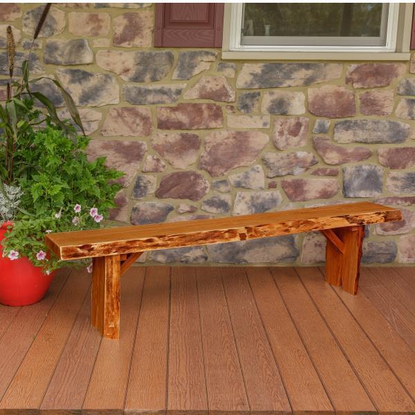 A & L Furniture Blue Mountain Wildwood Bench