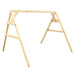 A & L Furniture Cedar 2x4 A-Frame Swing Stand for Swing or Swingbed Hangers Included