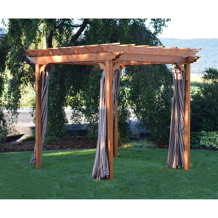 A & L Furniture Cedar Pergola W/ Swing Hangers