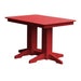 A & L Furniture Dining Table- Specify for FREE 2" Umbrella Hole