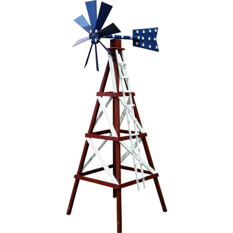 A & L Furniture Farm Style Windmill Garden Outdoor Spinner — Archic ...
