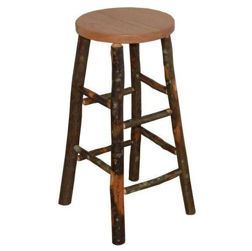 A & L Furniture Hickory Bar Stool