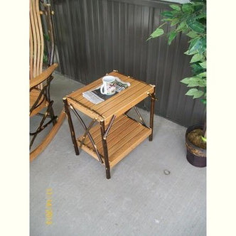A & L Furniture Hickory End Table