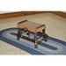 A & L Furniture Hickory Foot Stool