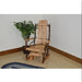 A & L Furniture Hickory Glider Rocker