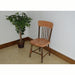 A & L Furniture Hickory Panel Back Dining Chair