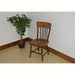 A & L Furniture Hickory Panel Back Dining Chair