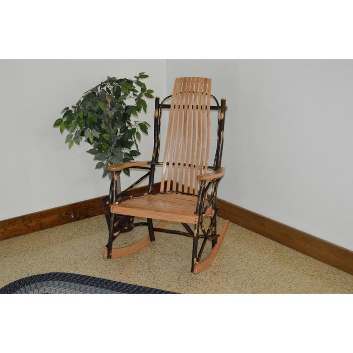 A & L Furniture Hickory Rocking Chair
