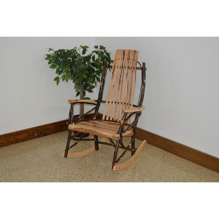 A & L Furniture Hickory Rocking Chair