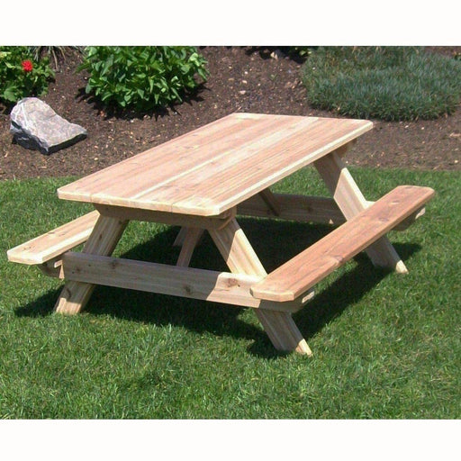 A & L Furniture Kids Table 22" Wide - Specify for FREE 2" Umbrella Hole