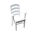 A & L Furniture Ladderback Dining Chair w/ Arms