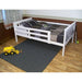 A & L Furniture Mission Bed w/ Safety Rails