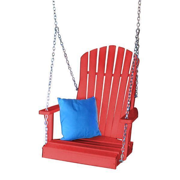 A & L Furniture Poly Adirondack Chair Swing