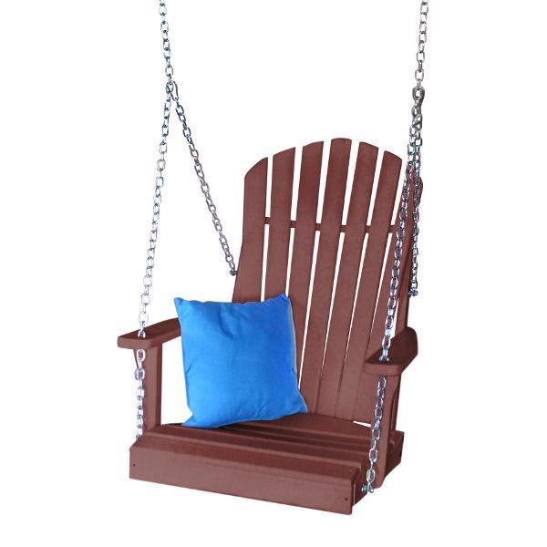 A & L Furniture Poly Adirondack Chair Swing