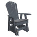 A & L Furniture Poly Adirondack Gliding Chair