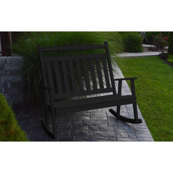 A & L Furniture Poly Classic Double Rocker