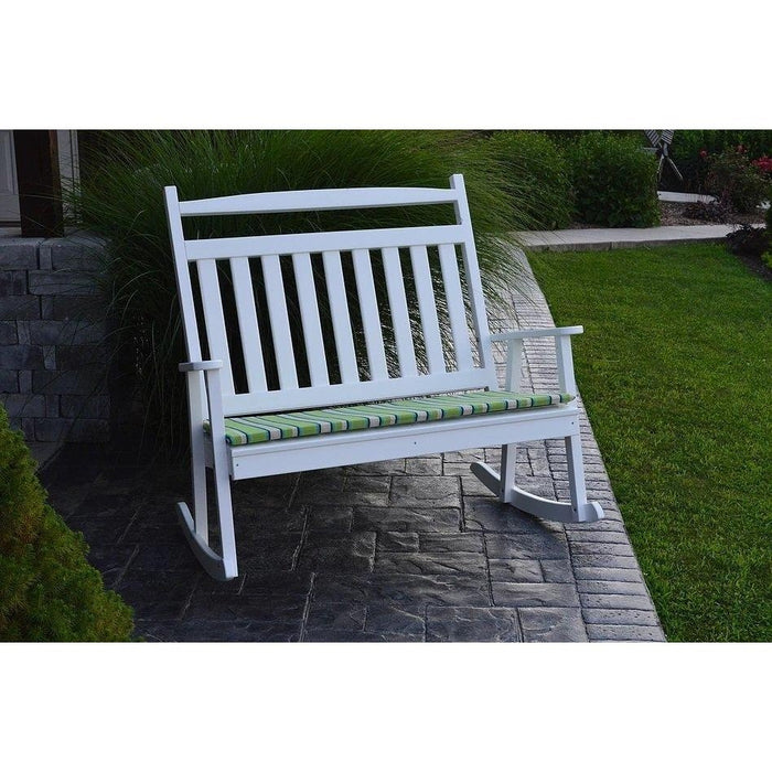 A & L Furniture Poly Classic Double Rocker