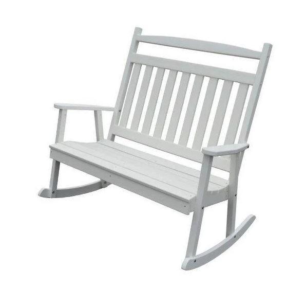 A & L Furniture Poly Classic Double Rocker