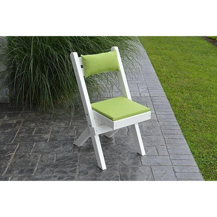A & L Furniture Poly Coronado Folding Bistro Chair