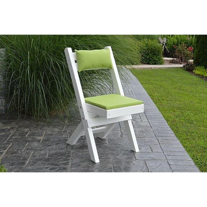 A & L Furniture Poly Coronado Folding Bistro Chair